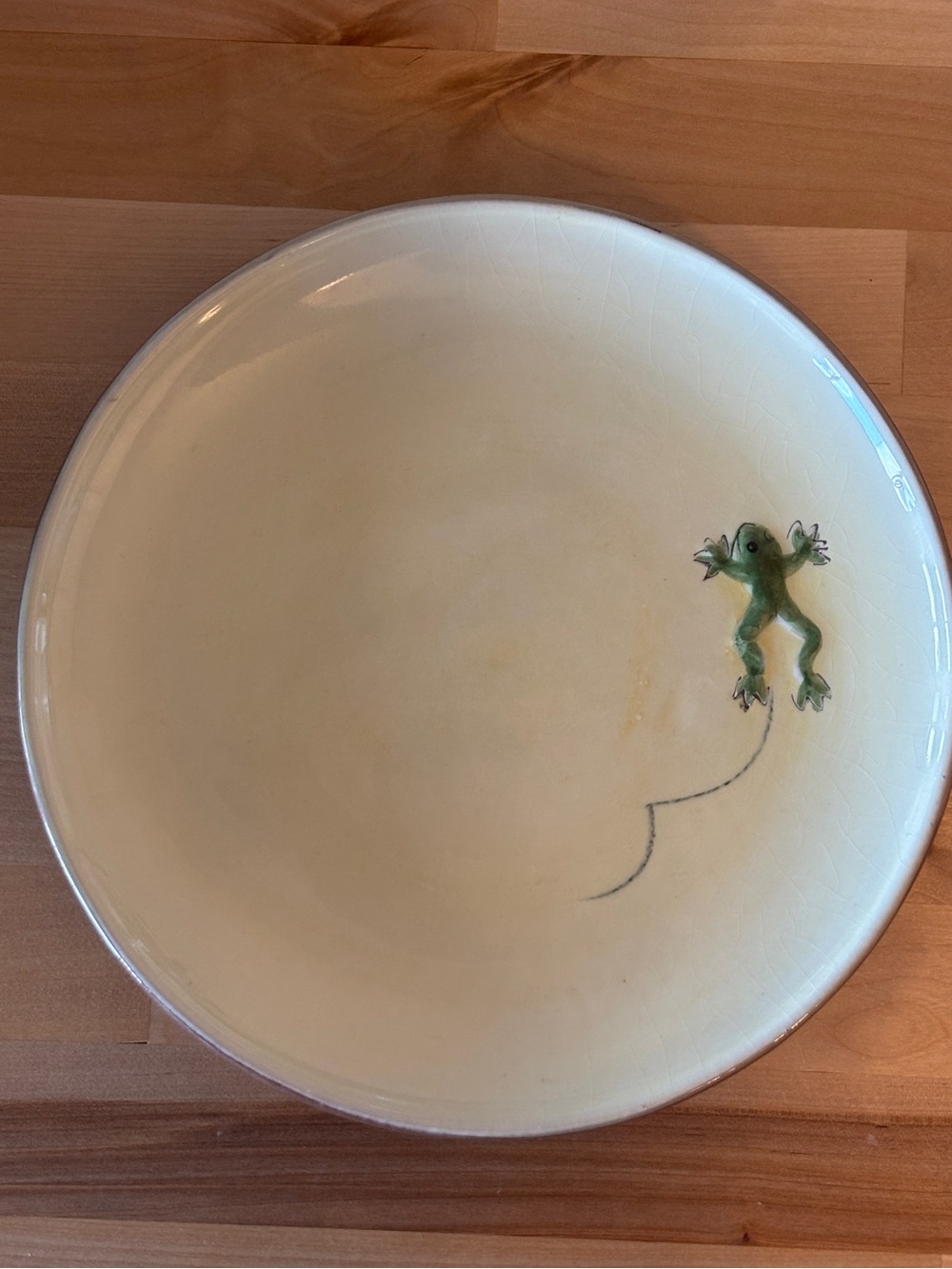 Pottery Barn FROG Salad Dessert Luncheon Plates 8.25” Set of 2